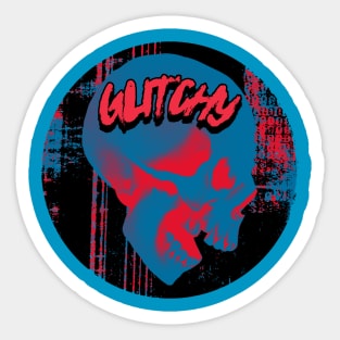 Glitchy Graphic Sticker